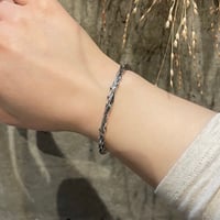 2601BR0116 / Rose design bangle（Silver）