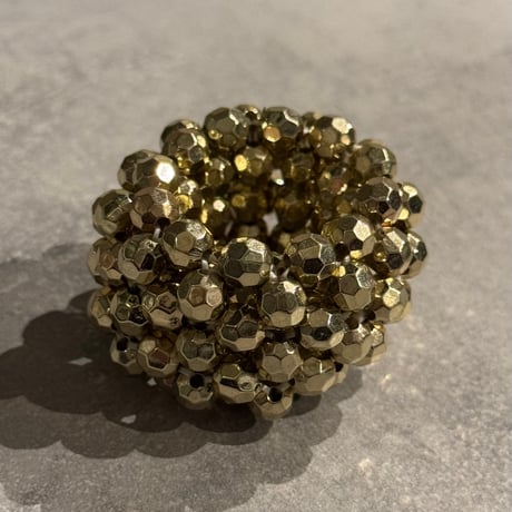2412HA0051 / Volume bees hair tie（Gold)