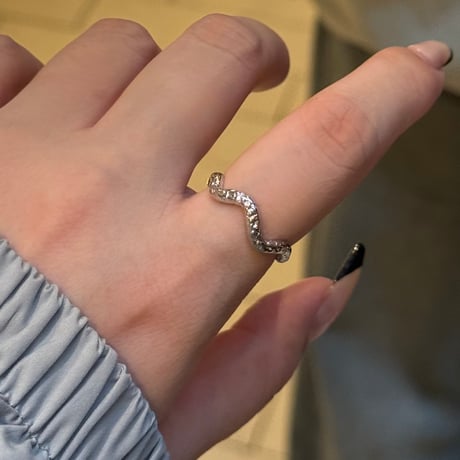 2510RG0682 / Craft Wave Ring（Silver）
