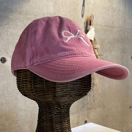 2503HW0076(S) / Ribbon emblem Wash Cap（Pink）