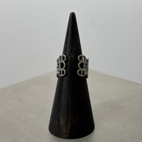 2606RG0813 / Mantel connect design ring（Silver）