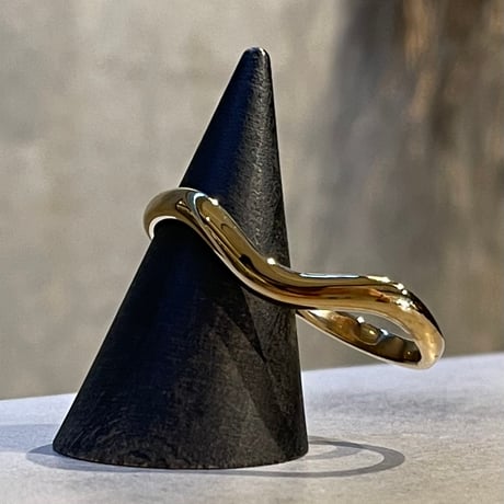 2504RG0616 /  Heart double finger ring（Gold）