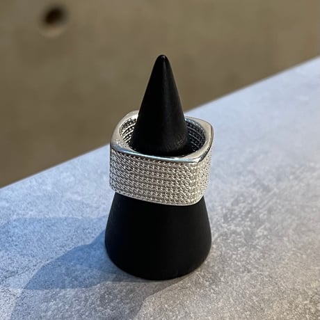 2601RG0732 / Square mesh ring（Silver）