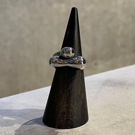 2412RG0550 / Width asymmetry volume ring（Silver）