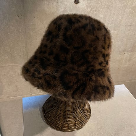 2602HW060(S) / Animal Fur Hat（Brown）
