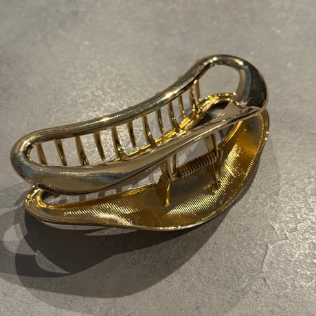 2507HA0070(S)/ Metal Hair Clip （Gold)