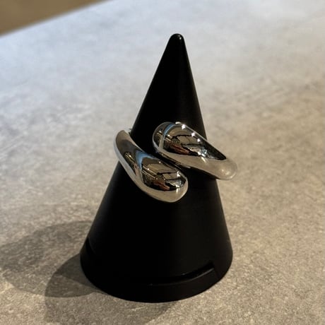 2510RG0688 / Drop Cross Ring（Silver）