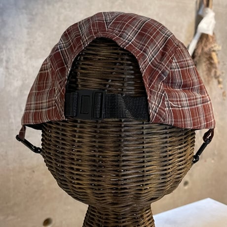 2504HW0087(S) / 2Way cotton check cap（RedCK）