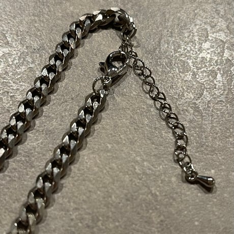 2412BR0060 / Curb chain Bracelet（Silver）