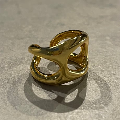 2501RG0562 / Irregular Hole ring（Gold）