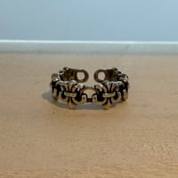 2606RG0802 / Vintage mini cross ring（Silver）