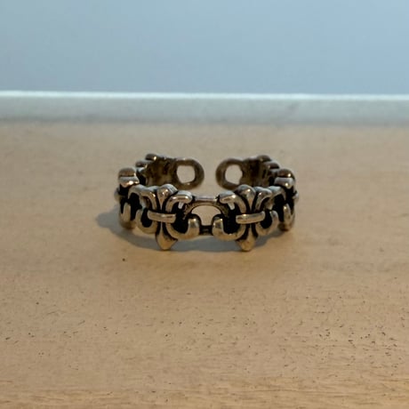 2606RG0802 / Vintage mini cross ring（Silver）