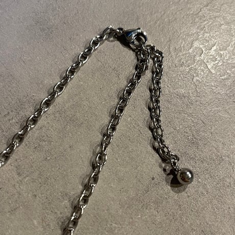 2508NC0356 / Heart motif Connect Necklace（Silver）