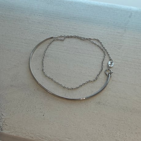 2604BR0124 / Docking chain Bracelet（Silver）