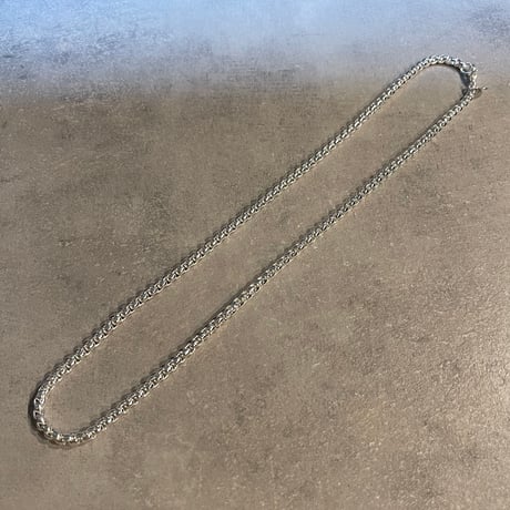 2506NC0341 / Square chain Necklace（Silver）