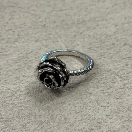 2410RG0522 / rose motif rope line ring（Silver）