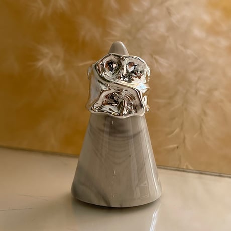 2403RG0410 / Ruck design ring（Silver）