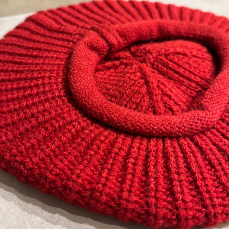 2509HW0103(S) / Knit béret（Red）