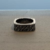 2605RG0785 / Vintage square ring（Silver）