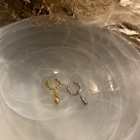 EC105 / Metal mini drop Earcuff(Gold)
