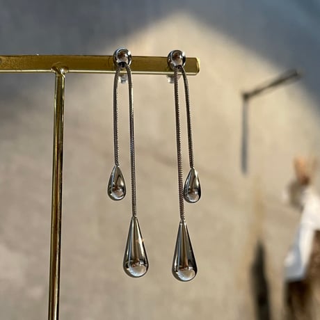 2506PR0791 / Double drop pierce（Silver）