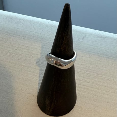 2412RG0551#02 / Volume curve ring（Silver）