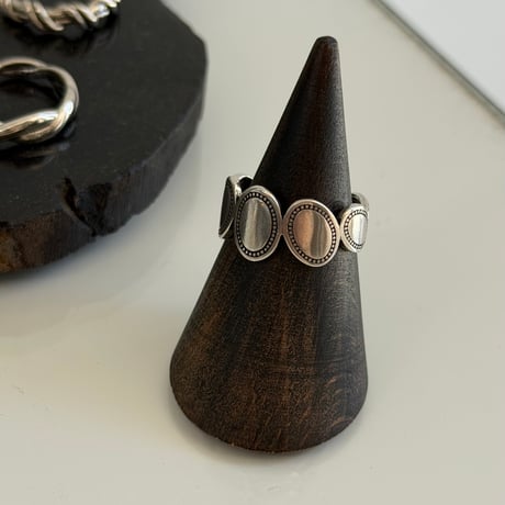 2604RG0755 / Oval connect ring（Silver）