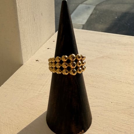 2603RG0748 / Mini ball line ring （Gold）