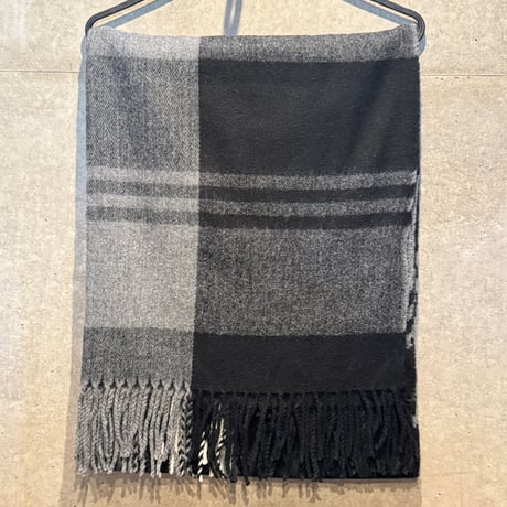 2511GS052(S)/ Check Stole（Black CK)