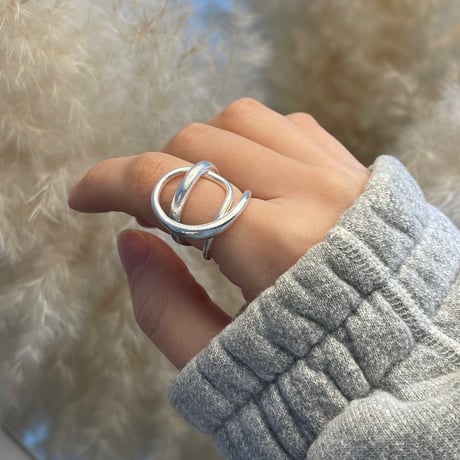 2510RG0693 /Whirling design Ring（Silver）