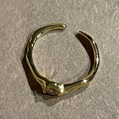 2501RG0571 / Center mini stone craft ring（Gold）