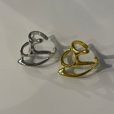 2312RG0361 / Brunch curve ring（Gold）