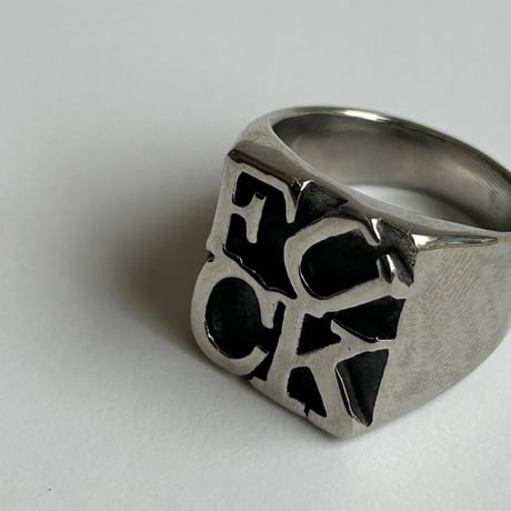【Select】IM24AC_RG012/ FUCK ring（Silver）