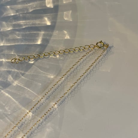2311NC0218 / Mini initial Necklace（Gold）