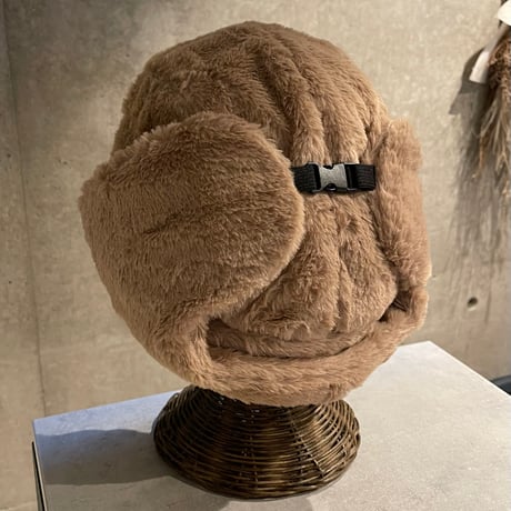 2410HW0057(S)/ Flight fur cap（Camel）
