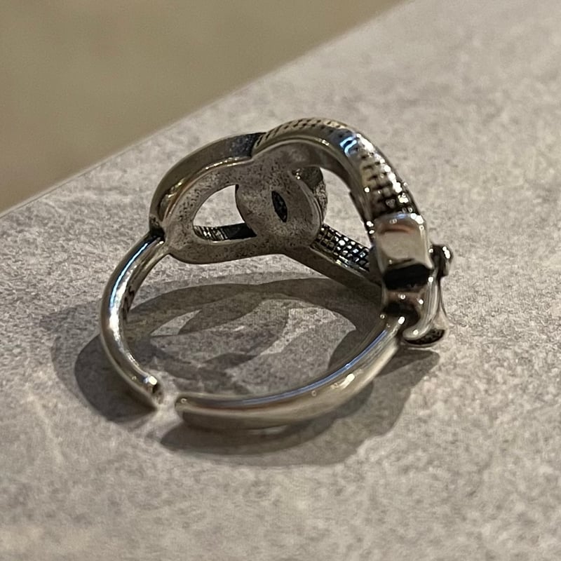 2511RG0707 / Twist layer connect Flower ring（Si