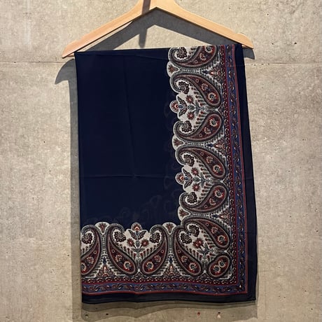 2510GS044(S) / Large Scarf（Navy）