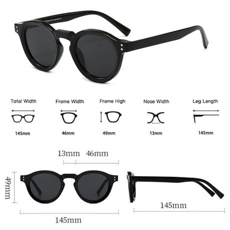 【 Legit Eyewear 】Sunglasses Goichijō (Clear Grey/Clear)