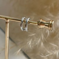 2403EC007 / Mini double line Ear Cuff（Silver）