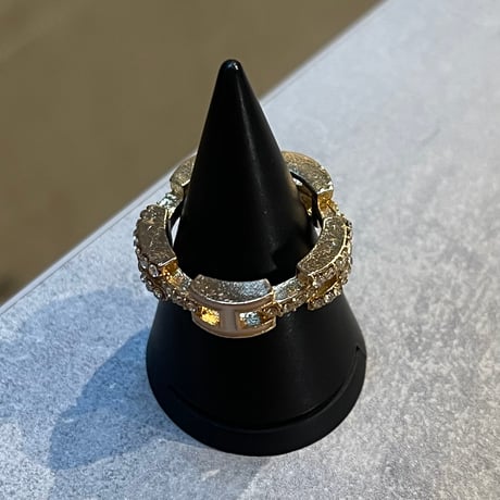 2510RG0681 / Connect Stone Ring（Gold）