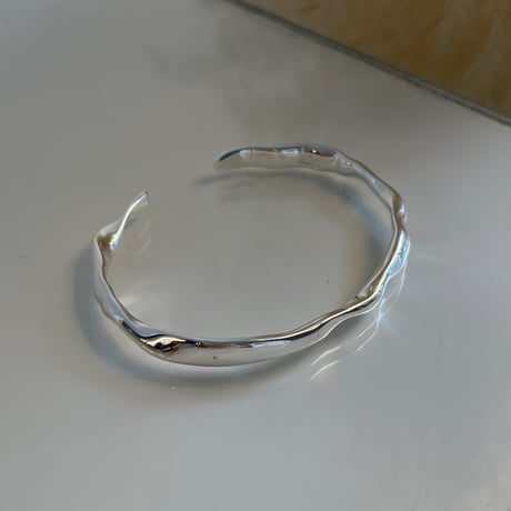 2405BR0049 / Craft wave Bangle（Silver）