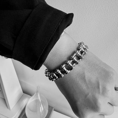 【Select】IM26AC_BRL019/ Bike Chain Bracelet（Silver）