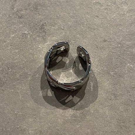 2406RG0491 /  Cross design ring（Silver）