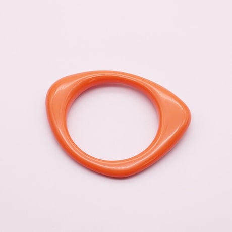 Acrylic henkei Bangle（ORANGE）/ 2106-BR067