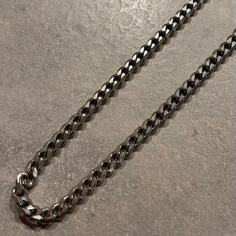 2412NC0276 / Curb chain Necklace（Silver）