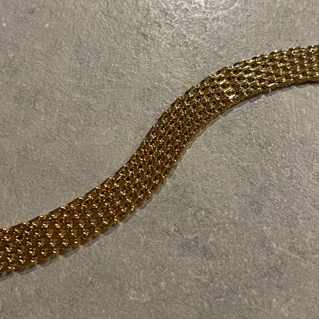 2510BR0100 / Metal mesh Bracelet（Gold）