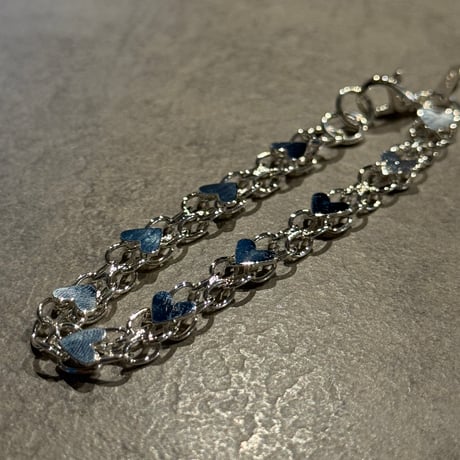 2511BR0114/Heart chain bracelet（Silver）