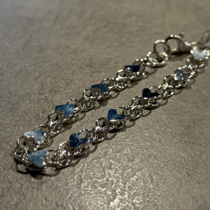 2511BR0114/Heart chain bracelet（Silver） | Calin