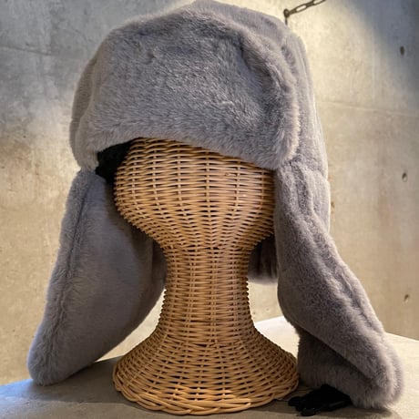 2501HW0071(S)/  Fur flight cap（Gray）