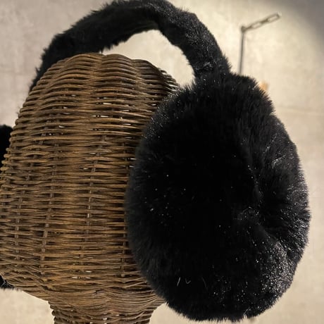 2601GS062(S)/ Volume fur ear muffler #3（Black）